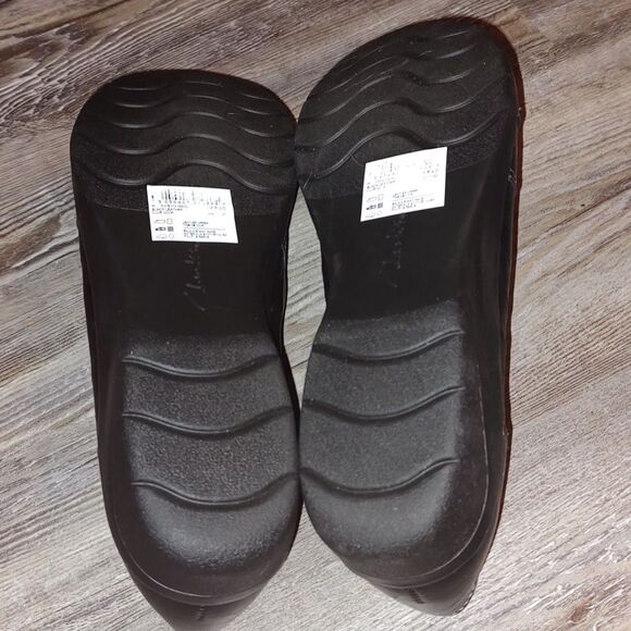Clarks  Women's Cheyn Madi Leather Ortholite Slip On Loafer Black Size 11 NWOT - Picture 7 of 8